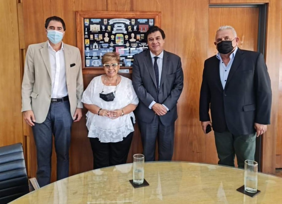 La secretaria de Trabajo, Julia Comán, se reunió con funcionarios del Ministerio de Trabajo de la Nación