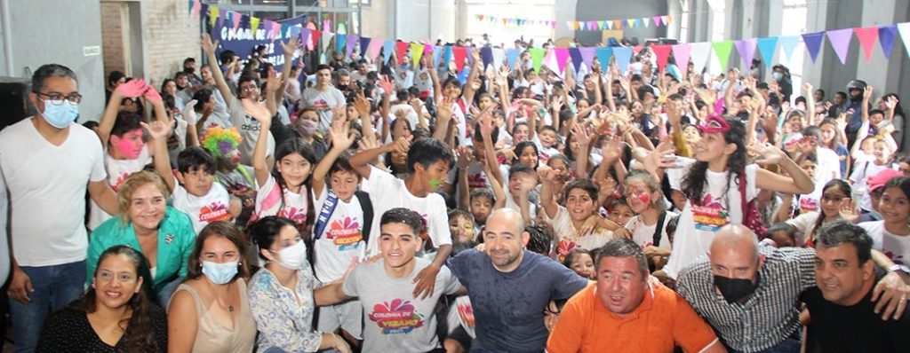 El intendente Pablo Mirolo participó del exitoso cierre de la colonia de vacaciones de verano