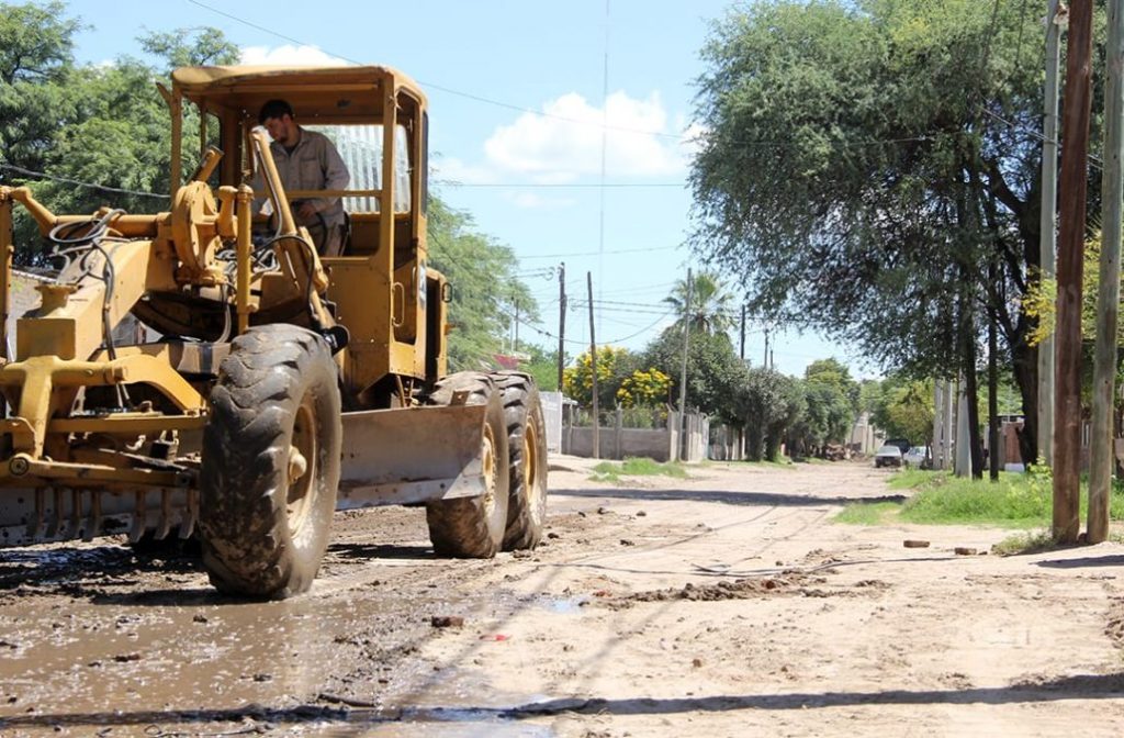 El municipio continúa trabajando en el mejoramiento de calles en Villa Suaya