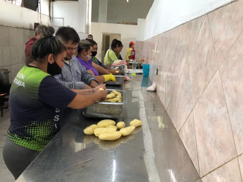 Destacan la asistencia de Nutrición Comunitaria municipal a los comedores y merenderos