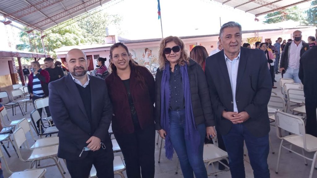 Nediani participó del lanzamiento de importantes programas nacionales desde Campo Gallo