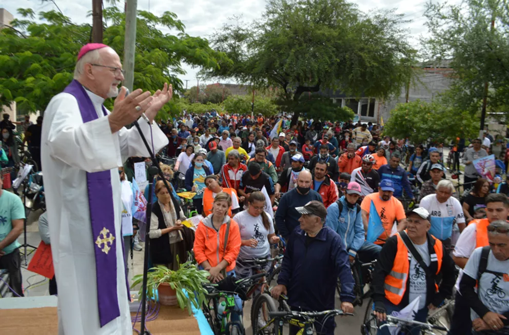38º Vía Crucis en bicicleta: las calles fueron colmadas