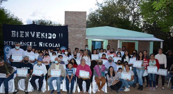 Se hizo entrega de 56 viviendas sociales en Caspi Corral