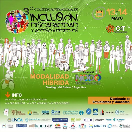 III Congreso Internacional de Inclusión, Discapacidad y Acceso a Derechos