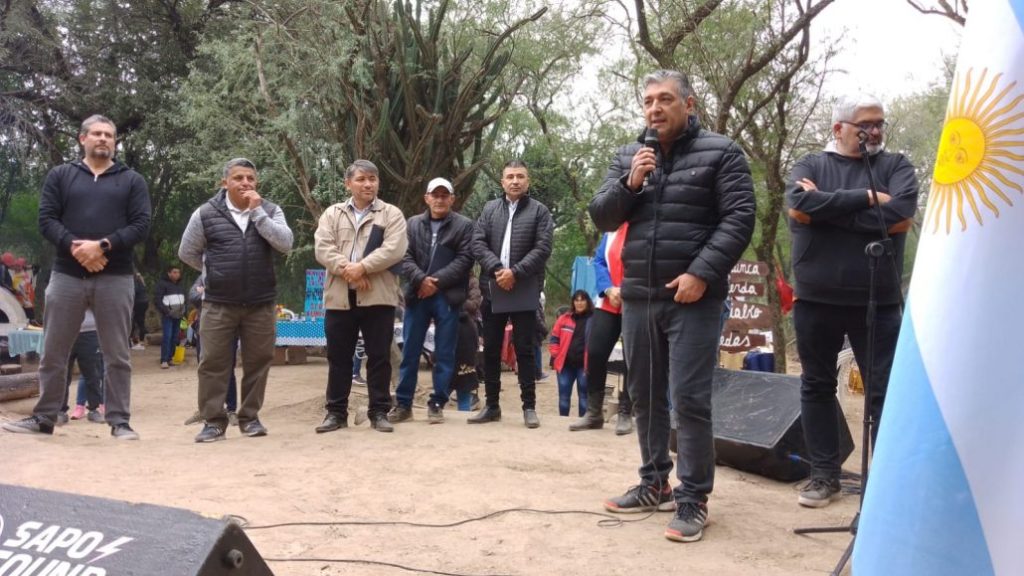 El intendente participó del 6to. Festival del Guiso en el Rincón de la Empanada