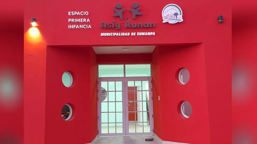 Funcionario nacional habilita un centro infantil en Sumampa
