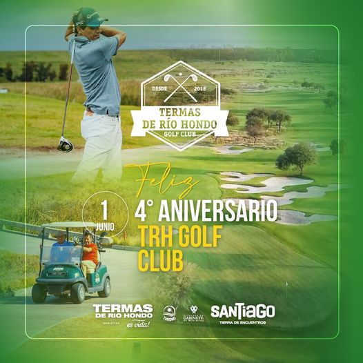 Hoy se cumple el 4to aniversario del Termas Golf Club
