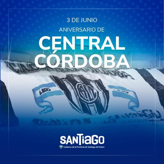 Hoy se festeja el 103° Aniversario del Club Central Cordoba