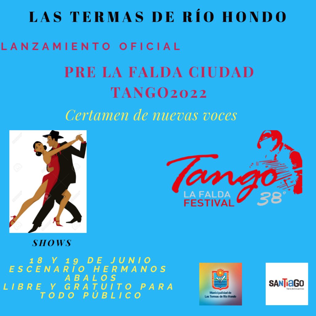 Se viene el 1° Certamen Pre La Falda Tango Ciudad Tango 2022