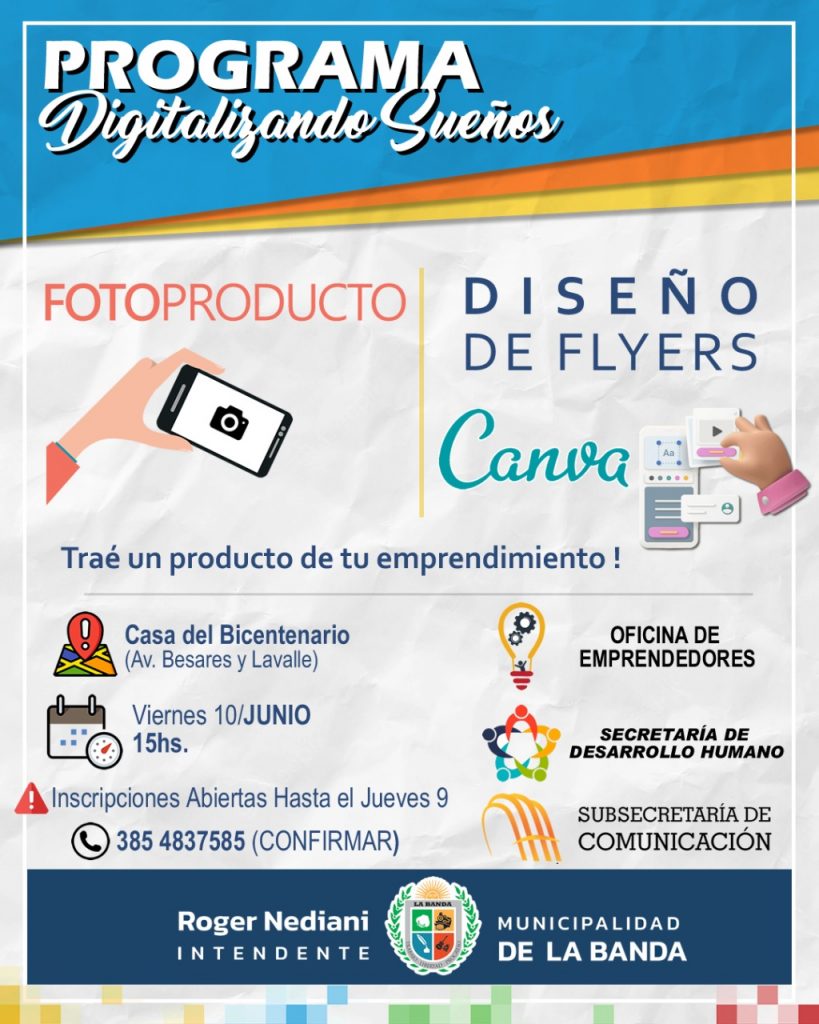 Continúan capacitando a emprendedores con el programa “Digitalizando Sueños”