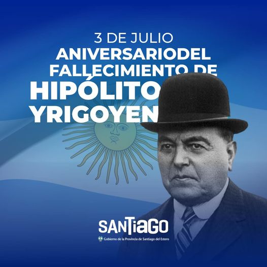 Aniversario del fallecimiento de Hipólito Yrigoyen