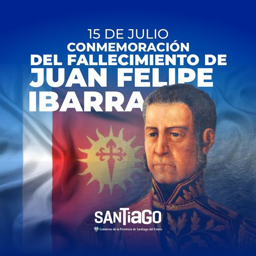 Conmemoración del fallecimiento de Juan Felipe Ibarra