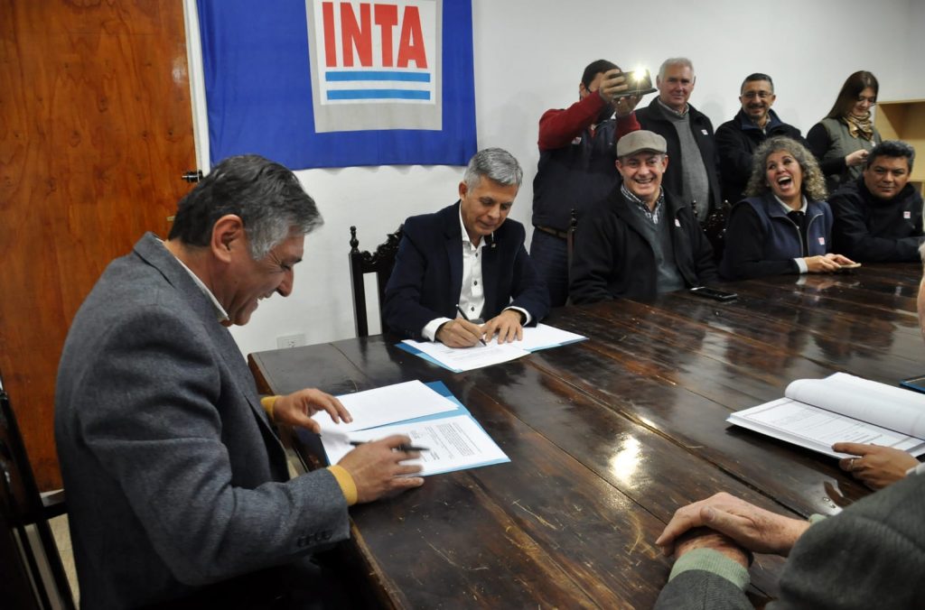 El municipio renovó el convenio de trabajo conjunto con el INTA