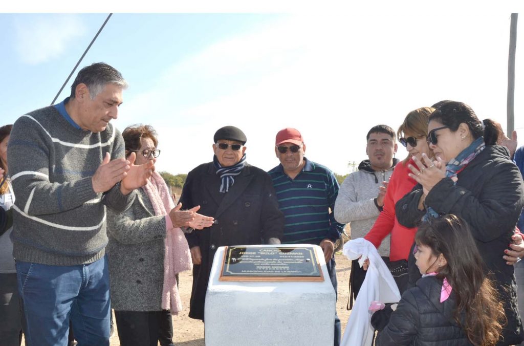 El intendente Roger Nediani realizó un sentido homenaje a “Rulo” Guzmán