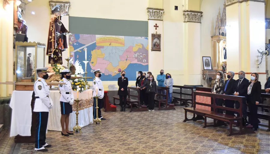 La Intendente Fuentes participó de la celebración religiosa en honor a San Francisco Solano