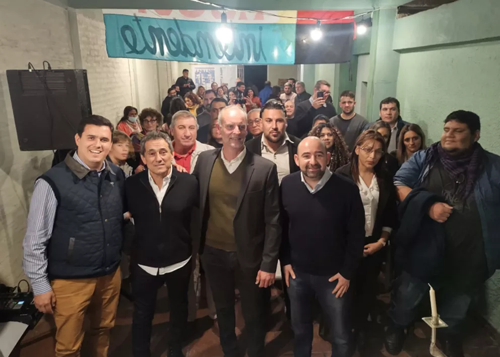 Mirolo presentó a Hugo García como candidato a intendente de Pinto