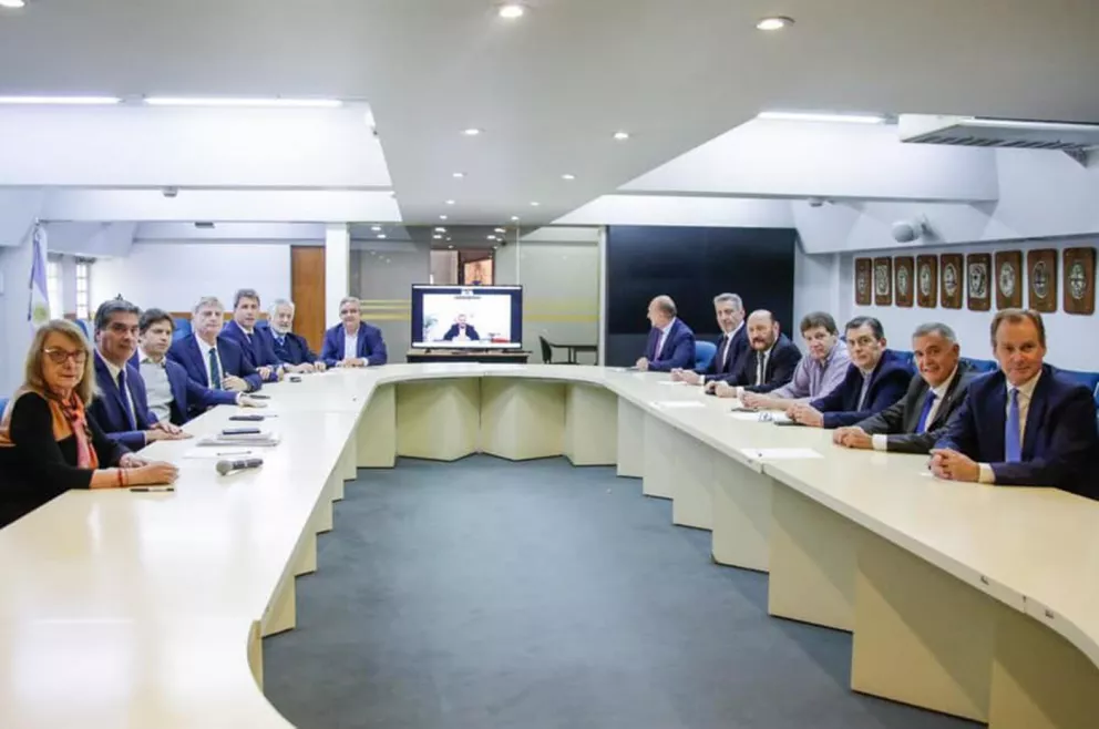 Gobernadores participaron de reunión del Consejo Federal de Inversiones