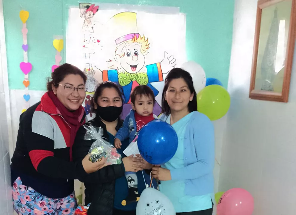 Centros de salud bandeños agasajaron a niños por el Día de las Infancias