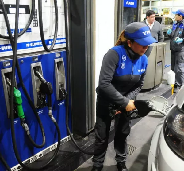 Montos de los combustibles de YPF en la provincia