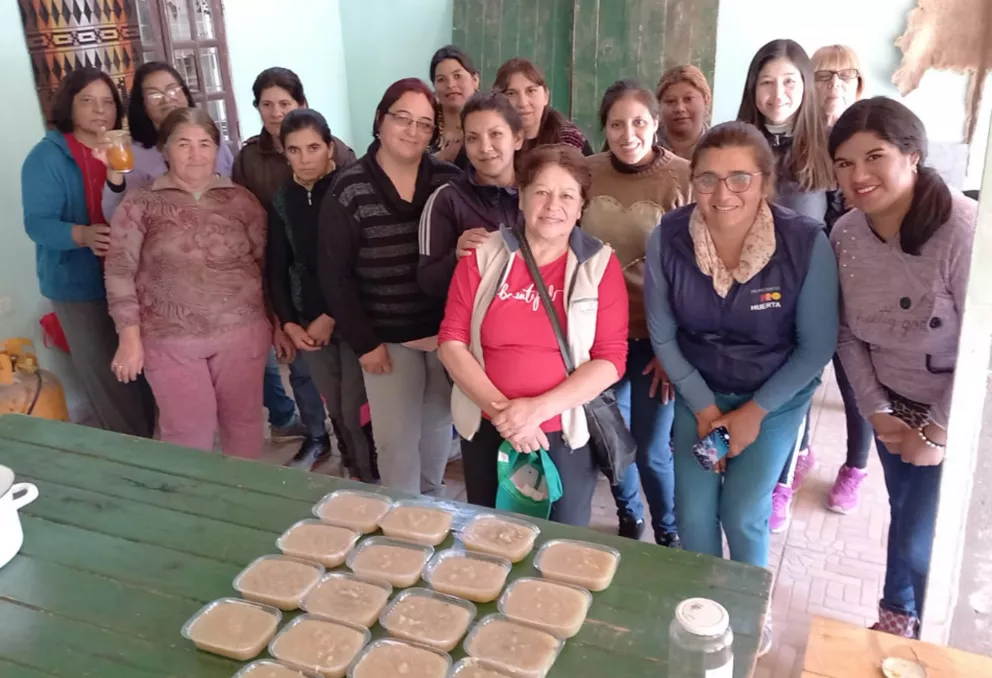 El INTA dictó un taller sobre elaboración de dulces regionales a productores del interior