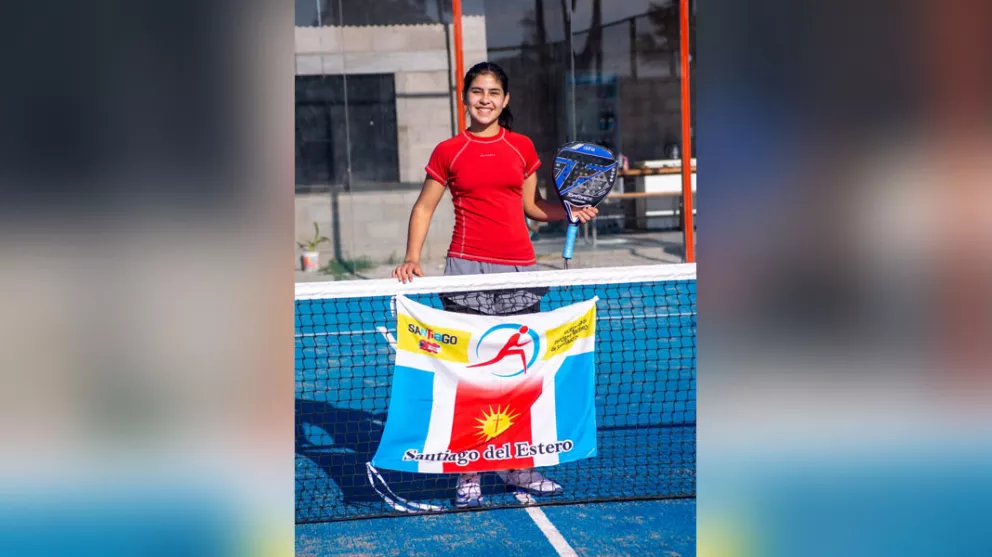 La santiagueña Guillermina Barros jugará el Máster Final de Pádel en Mendoza