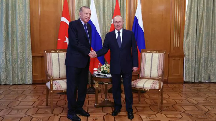 Erdogan dijo que Turquía pagará el gas ruso en rublos tras reunirse con Putin