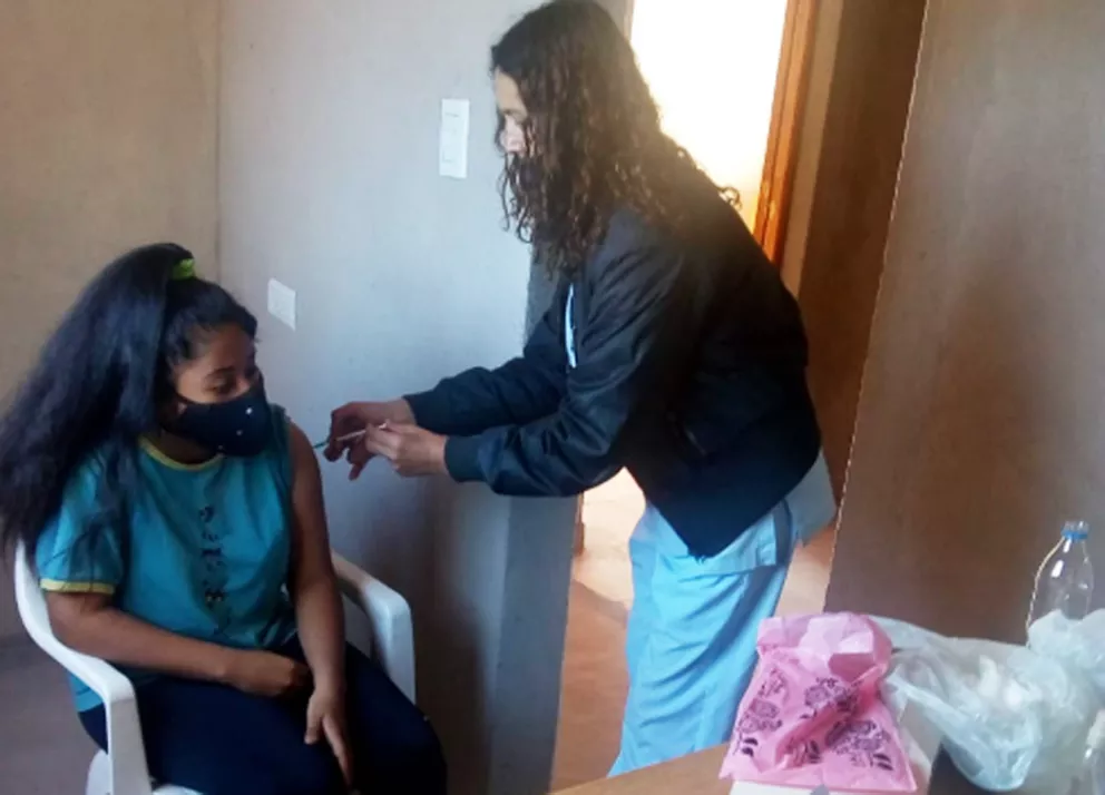 Vecinos de la ciudad de Suncho Corral accedieron a completar la vacunación