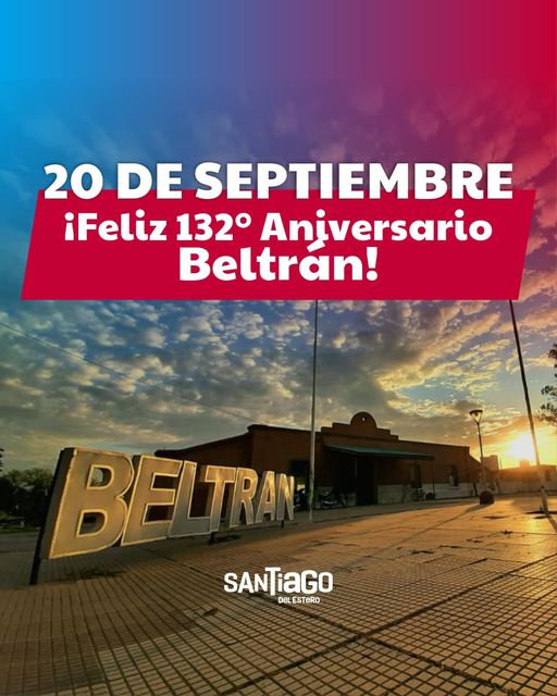 132° aniversario de Beltrán