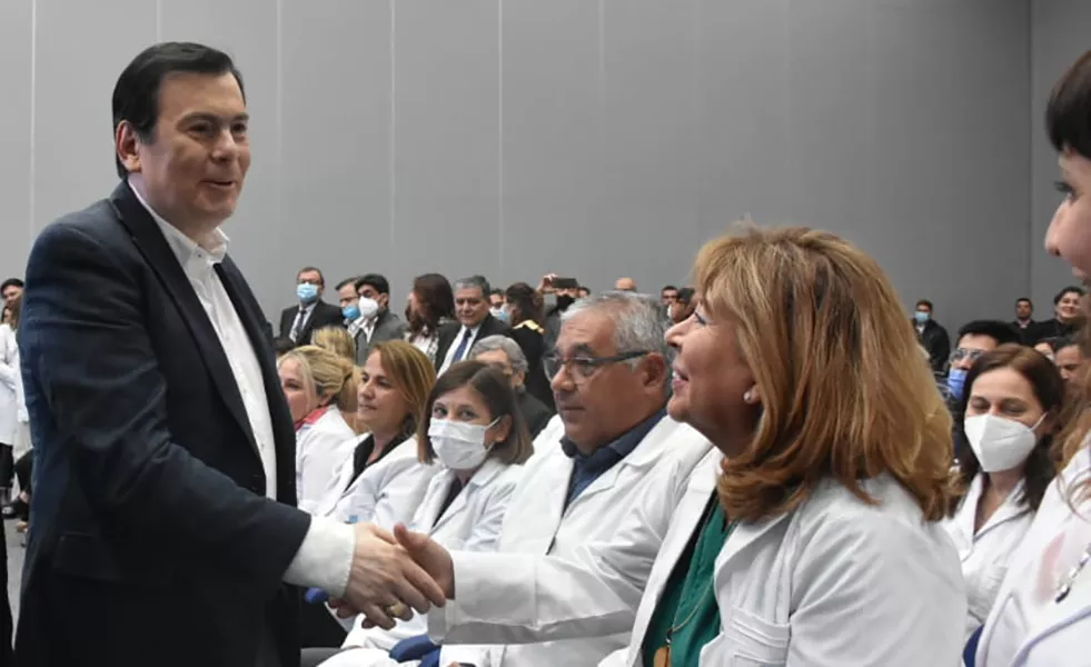 Zamora se reunió con participantes de la Diplomatura en Medicina General y Salud Comunitaria Rural