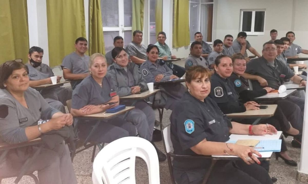 Se llevó a cabo una capacitación en VIH a personal penitenciario