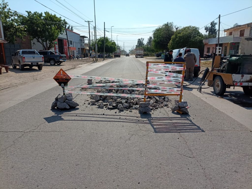 La Municipalidad de La Banda realiza la reparación de la calle San Isidro y cerrará el tránsito de la misma