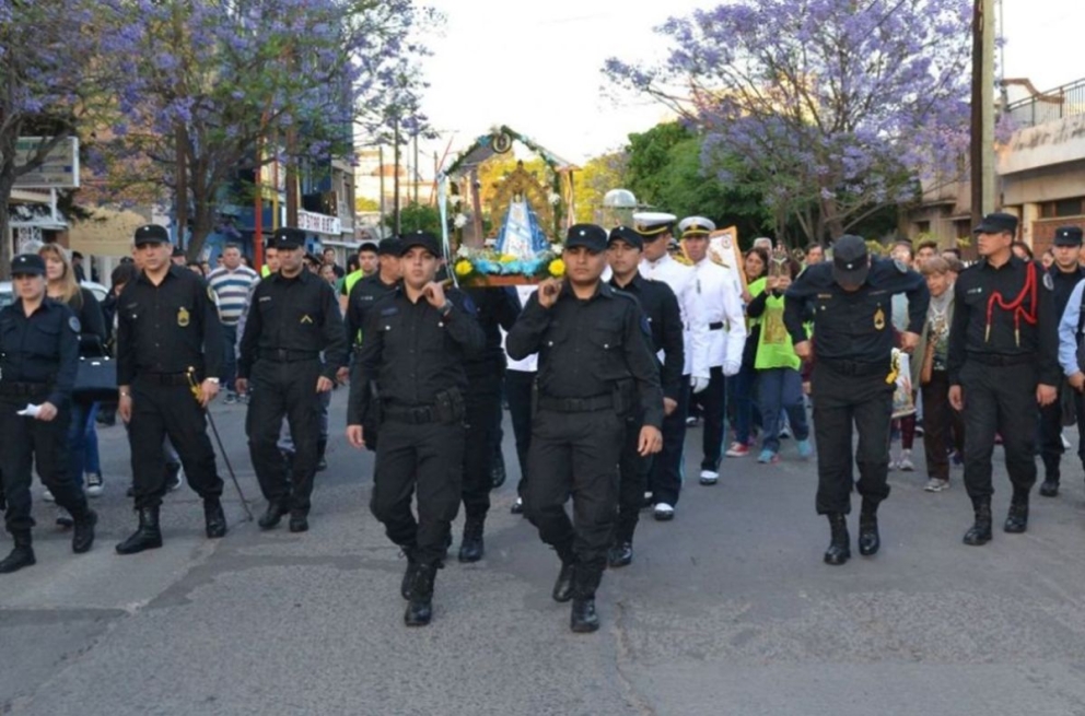 La Policía Federal peregrinará hacia la capilla de la Virgen de Luján