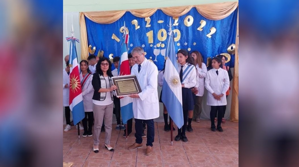 La Escuela N° 1107 de Melero festejó sus 100 años