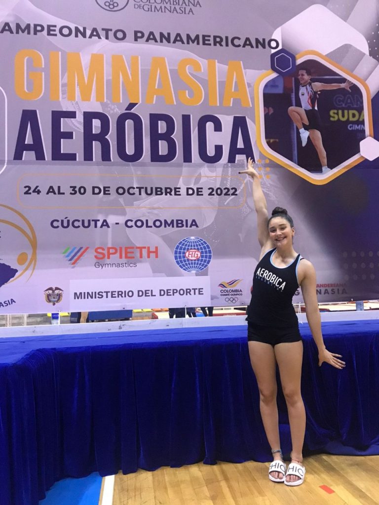 El municipio resalta la participación de una joven bandeña en el “Campeonato Panamericano de Gimnasia Aeróbica”