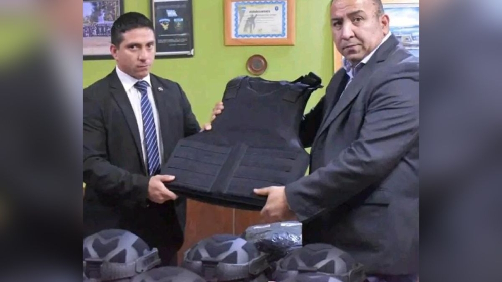 La Policía adquirió chalecos y cascos destinados a diferentes dependencias