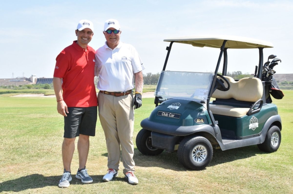 Ricardo Juncos quedó “fascinado” con el campo del Termas Golf Club