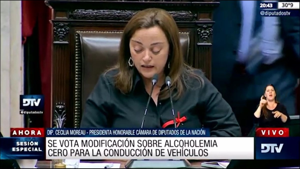 Diputados reconoció la lengua de señas argentina y aprobó alcohol cero al volante