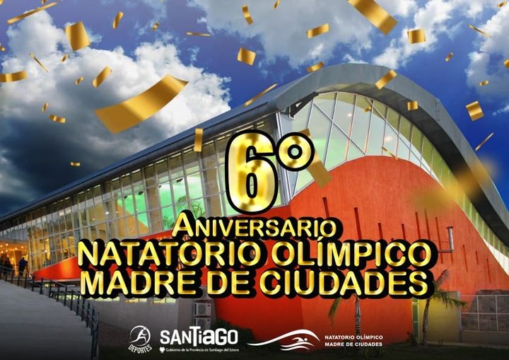 El Natatorio Olímpico «Madre de Ciudades», cumple un nuevo aniversario