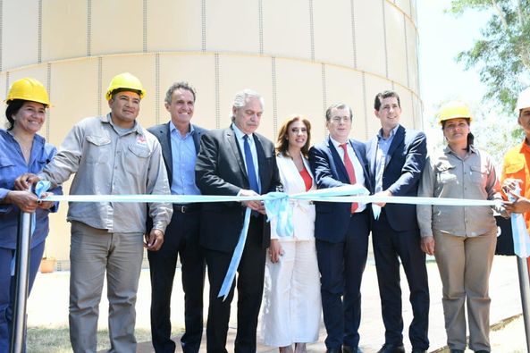 Inauguración del acueducto Estación Simbolar – Añatuya