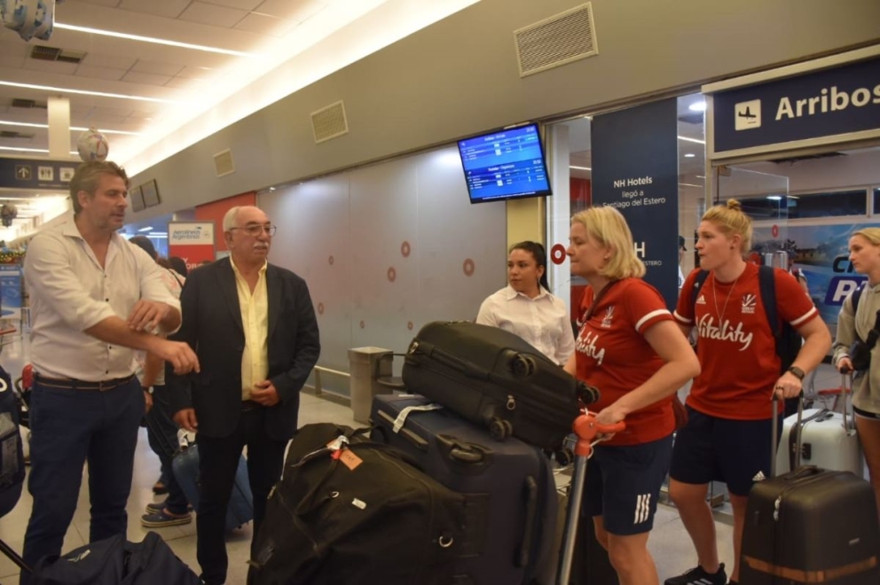 Llegó a Santiago la selección femenina de hockey de Gran Bretaña