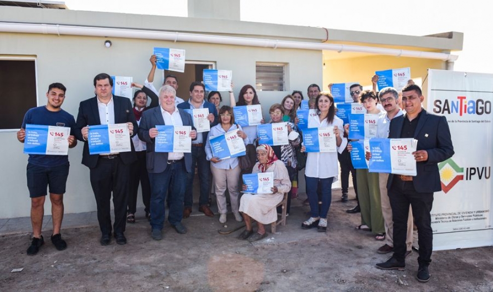 Se entregó en Santiago del Estero la primera casa del Programa Nacional de Acceso a la Vivienda para Víctimas de Trata