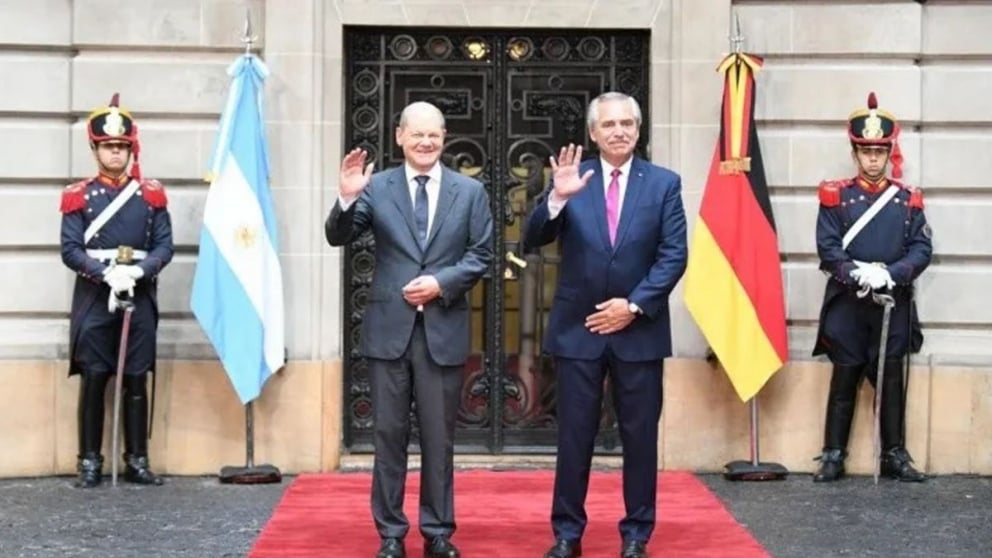 «Con Scholz coincidimos en impulsar el acuerdo Mercosur – Unión Europea»