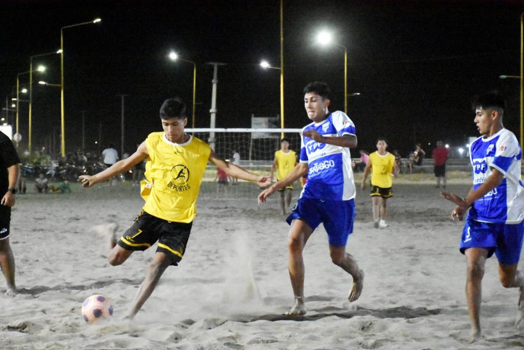 Se disputaron las finales de los Juegos Provinciales de Playa 2023