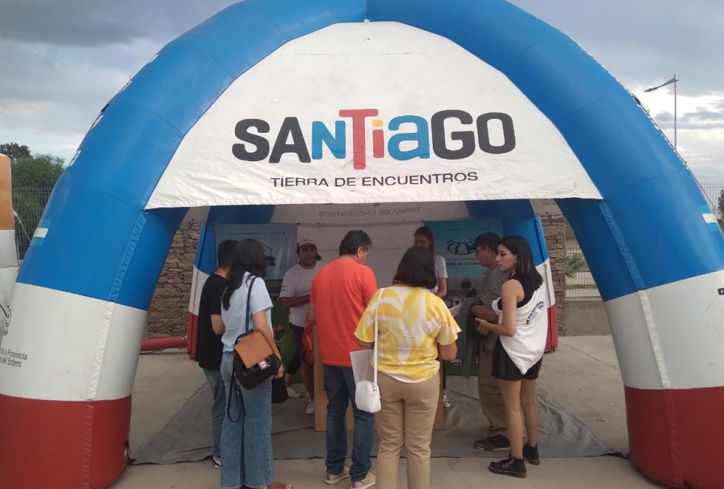 Postales de la promoción turística que realizó la Provincia en el Festival del Sol en San Juan