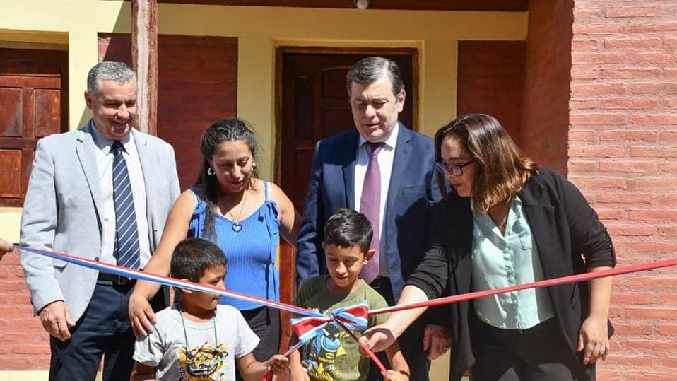Se entregaron viviendas sociales en Rodeo de Soria y Parajes vecinos