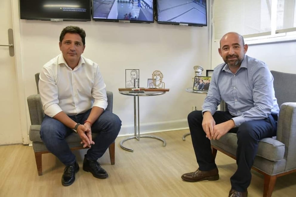Mirolo se reunió con el presidente de Trenes Argentinos