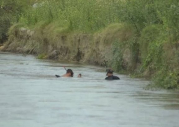 Niña se bañaba en el río Saladillo y tras un remolino el cauce se “la tragó”