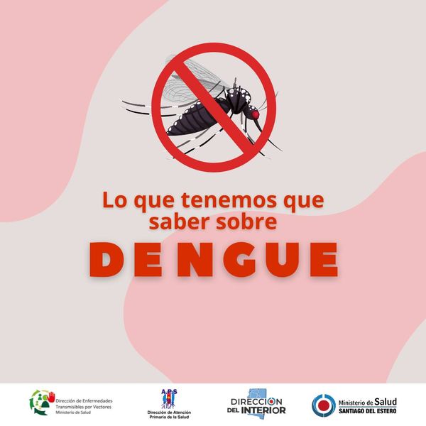 El Ministerio de Salud brindó recomendaciones ante casos sospechosos de dengue
