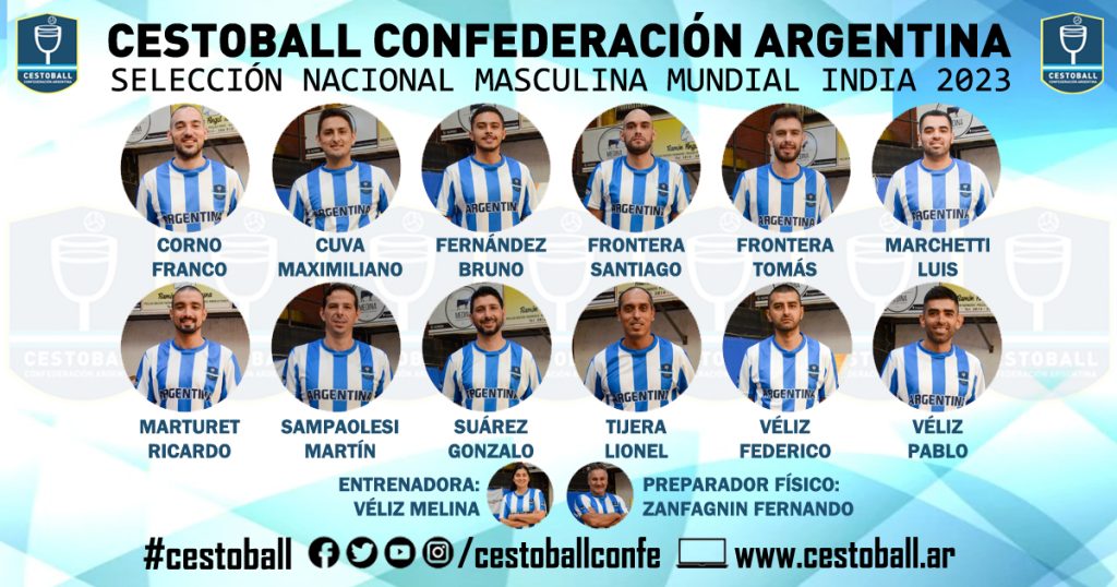 Dos policías santiagueños formarán parte de la Selección Argentina de Cestoball y jugarán el Mundial 2023 en India