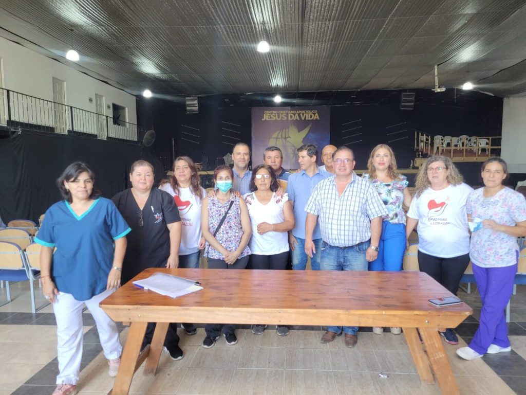 Firma de convenio entre el Centro Provincial de Sangre y comunas del departamento Río Hondo